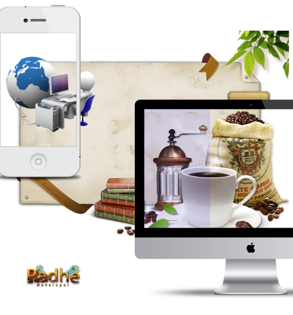 Radhe Developer web design